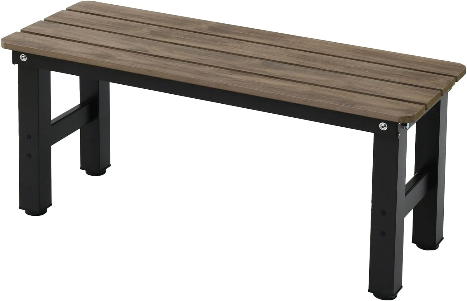 castelmerlino フォールディングウッドベンチ 100×30 BK 黒